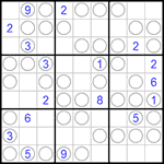 Судоку “Чет-нечет” 9х9 #26 трудный