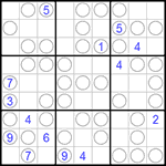 Судоку “Чет-нечет” 9х9 #27 трудный