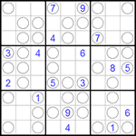 Судоку “Чет-нечет” 9х9 #29 трудный