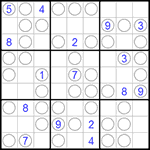 Судоку “Чет-нечет” 9х9 #31 трудный