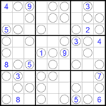 Судоку “Чет-нечет” 9х9 #33 трудный