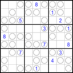 Судоку “Чет-нечет” 9х9 #22 очень трудный