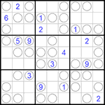 Судоку “Чет-нечет” 9х9 #23 очень трудный