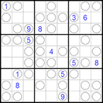 Судоку “Чет-нечет” 9х9 #24 очень трудный