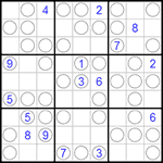 Судоку “Чет-нечет” 9х9 #25 очень трудный