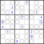 Судоку “Чет-нечет” 9х9 #27 очень трудный