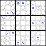 Судоку “Чет-нечет” 9х9 #29 очень трудный