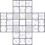Судоку-сохей #11 легкий
