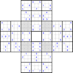 Судоку-сохей #11 средний