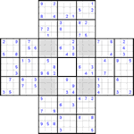 Судоку-сохей #13 средний