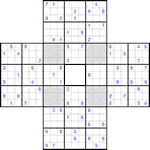 Судоку-сохей #14 средний