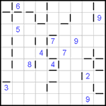 “Соседи” 9х9 #34 трудный