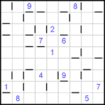 “Соседи” 9х9 #36 трудный