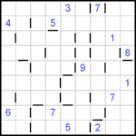 “Соседи” 9х9 #28 очень трудный