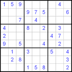 Судоку 9х9 #331 легкий