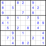 Судоку 9х9 #381 легкий