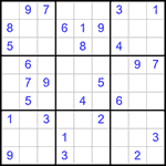 Судоку 9х9 #316 средний