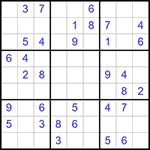 Судоку 9х9 #320 средний