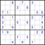 Судоку 9х9 #325 средний