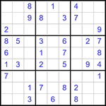 Судоку 9х9 #327 средний