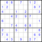 Судоку 9х9 #332 средний