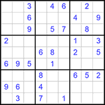 Судоку 9х9 #335 средний