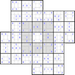 Судоку-мельница #12 легкий