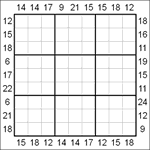 Судоку-рама 9х9 #105