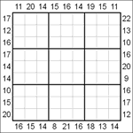 Судоку-рама 9х9 #107