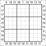 Судоку-рама 9х9 #110