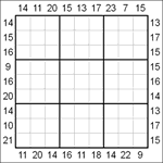 Судоку-рама 9х9 #92