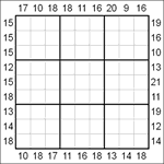 Судоку-рама 9х9 #99