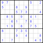 Судоку 9х9 #363 средний