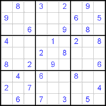 Судоку 9х9 #367 средний