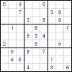 Судоку 9х9 #368 средний