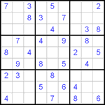 Судоку 9х9 #376 средний