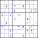 Судоку 9х9 #380 средний