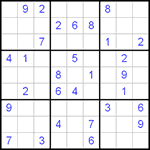 Судоку 9х9 #387 средний