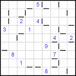 “Соседи” 9х9 #44 трудный