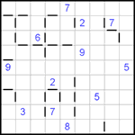 “Соседи” 9х9 #52 трудный