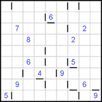 “Соседи” 9х9 #43 очень трудный