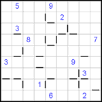 “Соседи” 9х9 #46 очень трудный