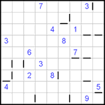 “Соседи” 9х9 #53 очень трудный