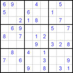 Судоку 9х9 #427 легкий