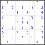 Судоку 9х9 #431 легкий