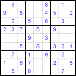 Судоку 9х9 #438 легкий