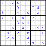 Судоку 9х9 #450 легкий