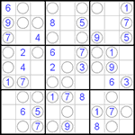 Судоку “Чет-нечет” 9х9 #41 легкий