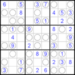 Судоку “Чет-нечет” 9х9 #42 легкий