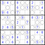 Судоку “Чет-нечет” 9х9 #48 легкий